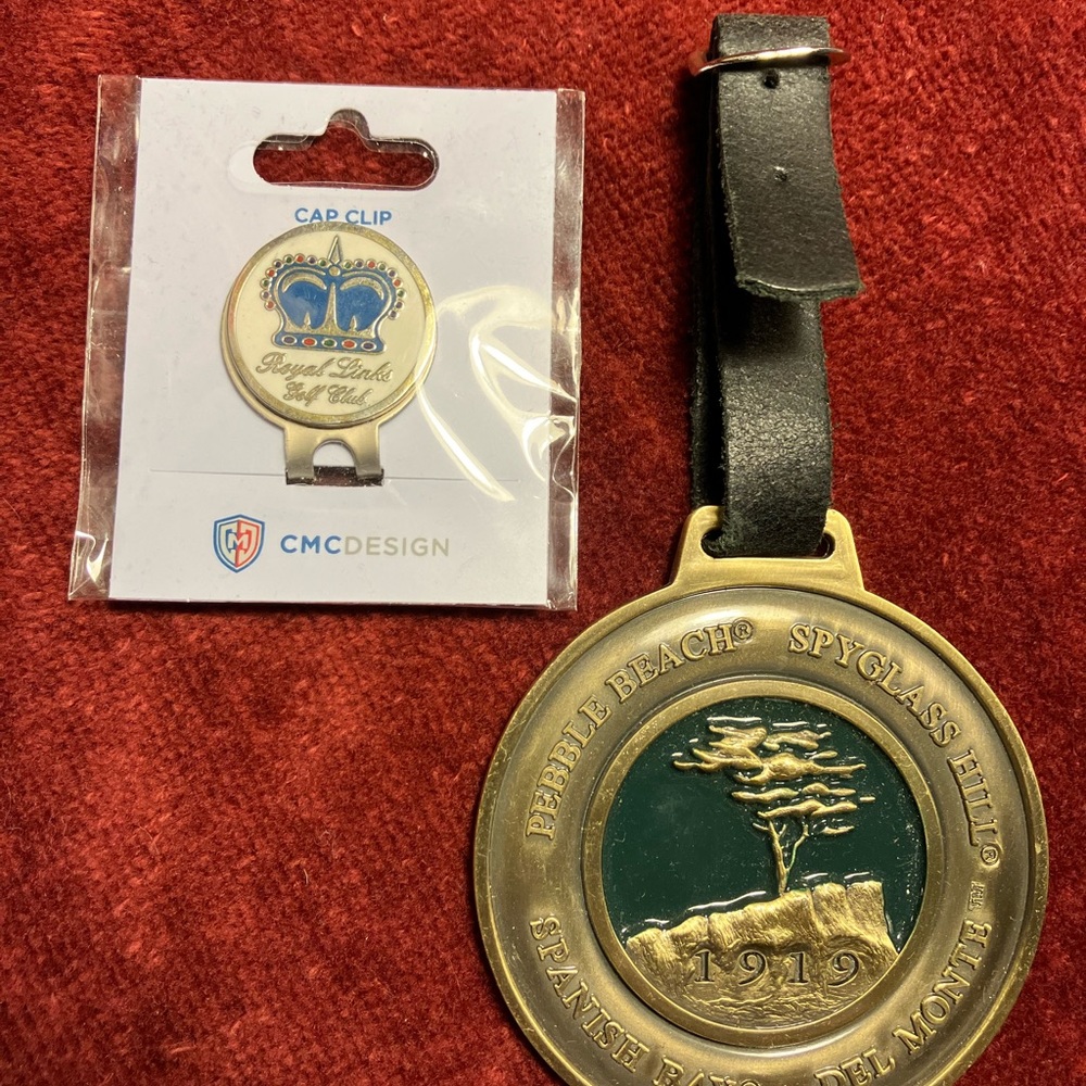 Golf Bag Medallion & Ball Marker - Picture 2 of 2